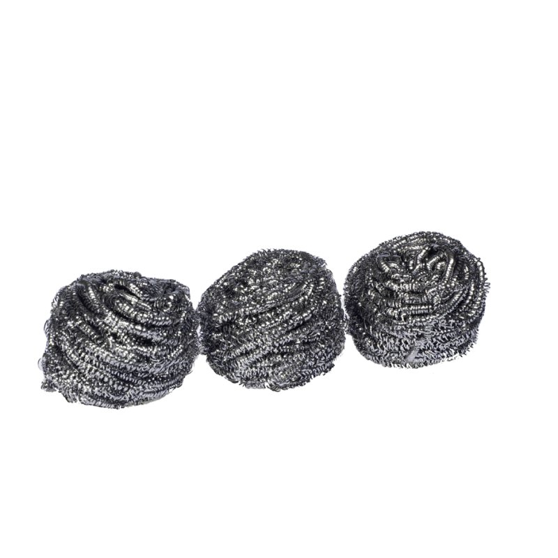 Spontex spiraalspons Spirinett 2+, 90% gerecycled edelstaal, roestvrij